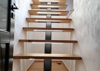 Schody na belce Centralnej