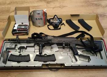 Replika AK ASG Proline MAR (AEG, 6 mm) + akcesoria