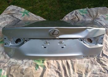 Klapa maska tylna bagażnika srebrna Lexus GS IV GS350 GS450h mk4