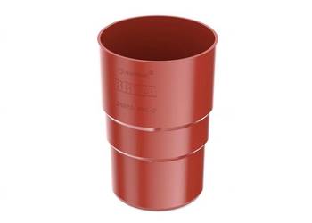 Bryza PVC Złączka rury spustowej 90 mm czerwony