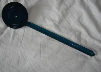 stara emaliowana chochla