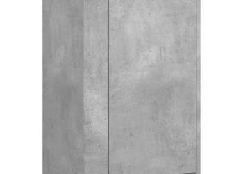 Szafka szarość betonu 45x35x75 cm materiał drewnopochodny WM-848398