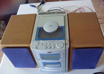 Wieża JVC UX-T55 kolumny, pilot, instrukcja polska