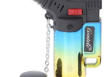 Niebiesko-Żółty Mały Palnik Gazowy z Regulacją Wysokości Płomienia Gentelo