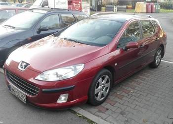 Peugeot 407 2.0 HDI,  jeden właściciel od 9 lat.