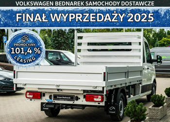 Volkswagen Crafter Skrzyniowy Doka z podwójną kabiną, 4490mm, 2.0 TDI 177 …