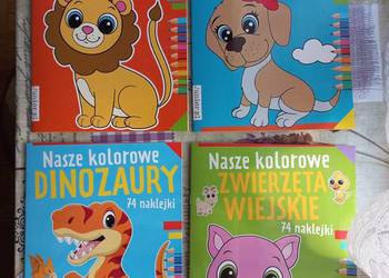 Kolorowanki dla dzieci. Nowe, różne wzory + gratis