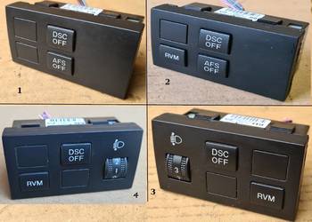 Mazda 6 GH panel włącznik przełącznik DSC RVM AFS poziom