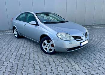 Śliczny.Zadbany.Nissan.Primera.P12.2003r.2.0.Benz.199Tys.Przebiegu.Zamiana
