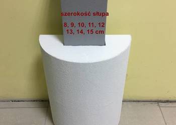 nakładka styropianowa fi 25cm na słup szer.od 8-15cm