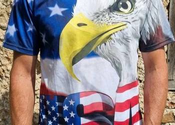 Koszulka USA Eagle Patriotic – 4XL