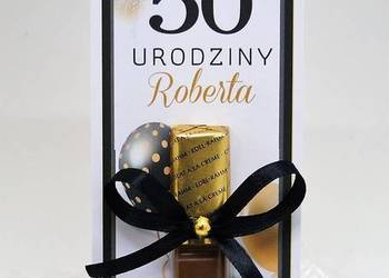 Merci jako podziękowanie dla gości z okazji urodzin
