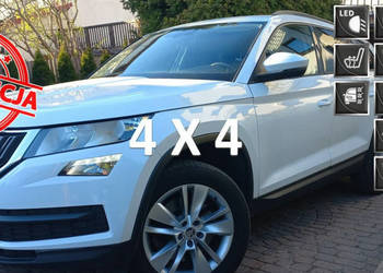 Škoda Kodiaq 4x4 DSG 2.0 TSI 190KM Canton Grz.fotele Bezwypadkowa fabr.lak…