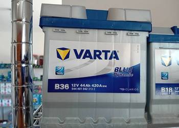 Akumulator 44Ah 420A EN VARTA Blue Dynamic B36  kostka