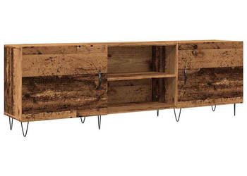 Szafka TV stare drewno 150x30x50 cm materiał drewnopochodny WM-857326