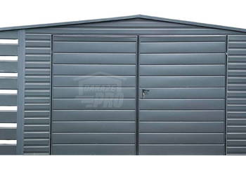 Schowek - Domek Ogrodowy 4x3m Wiata 0,5m Brama Dwuskrzydłowa GP419