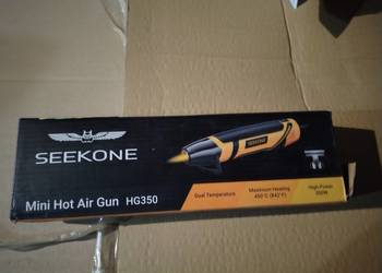 SEEKONE Mini suszarka na gorące powietrze, 450°C, 350 W,