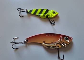 Przynęty wędkarskie spinningowe 2 szt.: Cykady