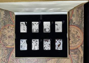 Zestaw srebrny „Droga Krzyżowa”