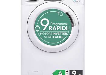 Candy CS 149TXME-S Pralka 9 kg Klasa A 1400 wież