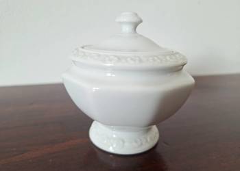 Rosenthal Maria Biała porcelanowa cukiernica mała porcelana