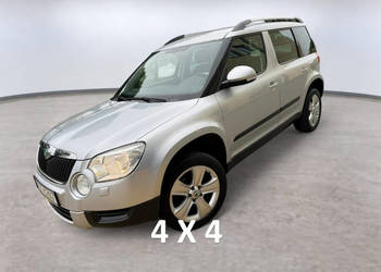 Škoda Yeti Skoda Yeti 1.8T 4x4 2011r Climatronic Nawigacja Alufelgi Zareje…