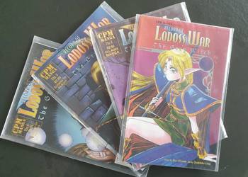 Record Of Lodoss War - The Grey Witch - 3 komiksy USA