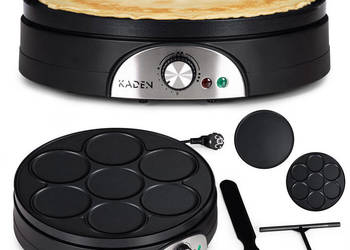 Elektryczna naleśnikarka dwustronna patelnia do naleśników i pankejków nie…