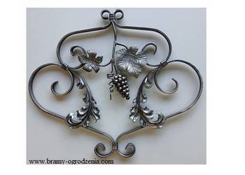 elementy kute metalowe rozeta 1