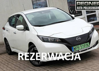 Nissan Leaf SalonPL FV23% 40Khw NissanConnect Kamera Pakiet Zima 150KM LED