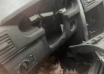 Kokpit, deska rozdzielcza, Mercedes Benz B klasa, W 245, kolor czarny