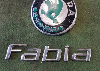 SKODA FABIA EMBLEMAT NAPIS LITERY HTP