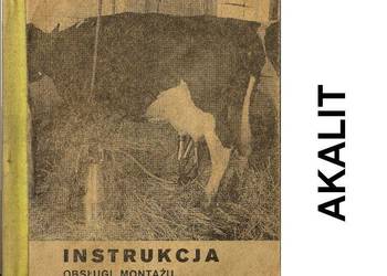 Instrukcja obsługi, montażu dojarka H-305 wysyłka !