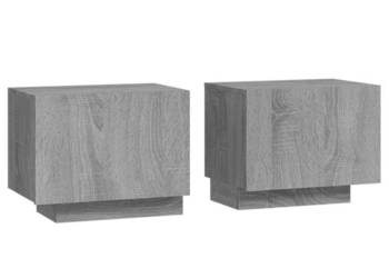 Szafka nocna szary dąb sonoma 100x35x40 cm WM-3152833