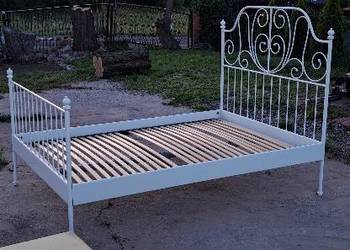 Łózko metalowe IKEA 140 x 200 -kompletne