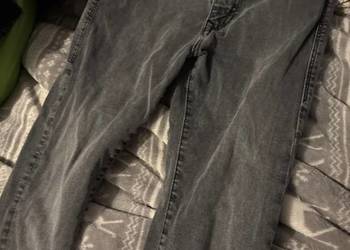 Spodnie dżinsowe szare