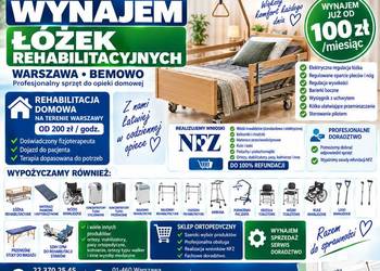 Wynajem łóżek rehabilitacyjnych Warszawa | Wypożyczalnia IMED Górczewska