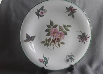 Talerz kolekcja Edwardian Anglia róże Rosa