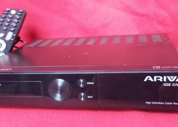 Dekoder Ferguson Ariva 102 Cable – PVR, media pliki, HDMI, USB, LAN