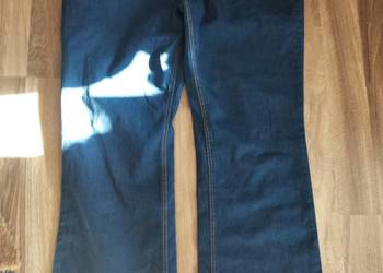 Granatowe spodnie JEANSOWE JOHN BANER 48 Nowe