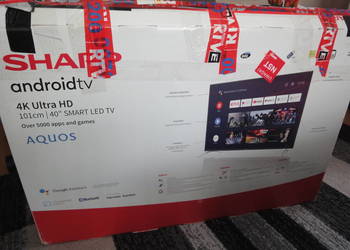 sharp 40bl5ea-uszkodzony tv 4K