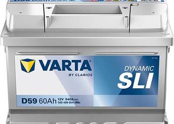 Akumulator 60Ah 540A EN VARTA Dynamic D59