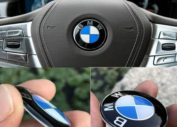 NOWY emblemat na kierownicę airbag BMW 45mm znaczek logo