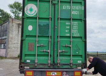 kontener morski 12m 40 HC -STRZELIN