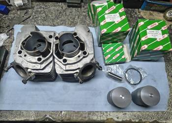Cylindry Jawa 350 model 638 Ts po szlifie oryginalne