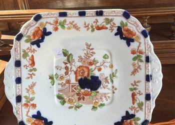 Patera. Porcelana starej Anglii. Bez sygnatury.  Wym. 21 x 2 Patera. Porcelana starej Anglii. Bez sygnatury.  Wym. 21 x 2