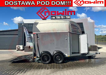 Przyczepa do 2 koni Boeckmann Duo koniara 2-konna na 2 konie używka