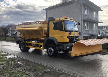 Mercedes axor piaskarka solatka econ 4x4 2009 pług schmidt