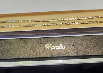 Łańcuszek złoty CARTIER pr 585 Piękny Nowy Łańcuszek Super Cena