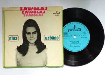 Nina Urbano - Zawołaj / Bądź blisko/ Urbano/ płyta/ piosenki/winyl